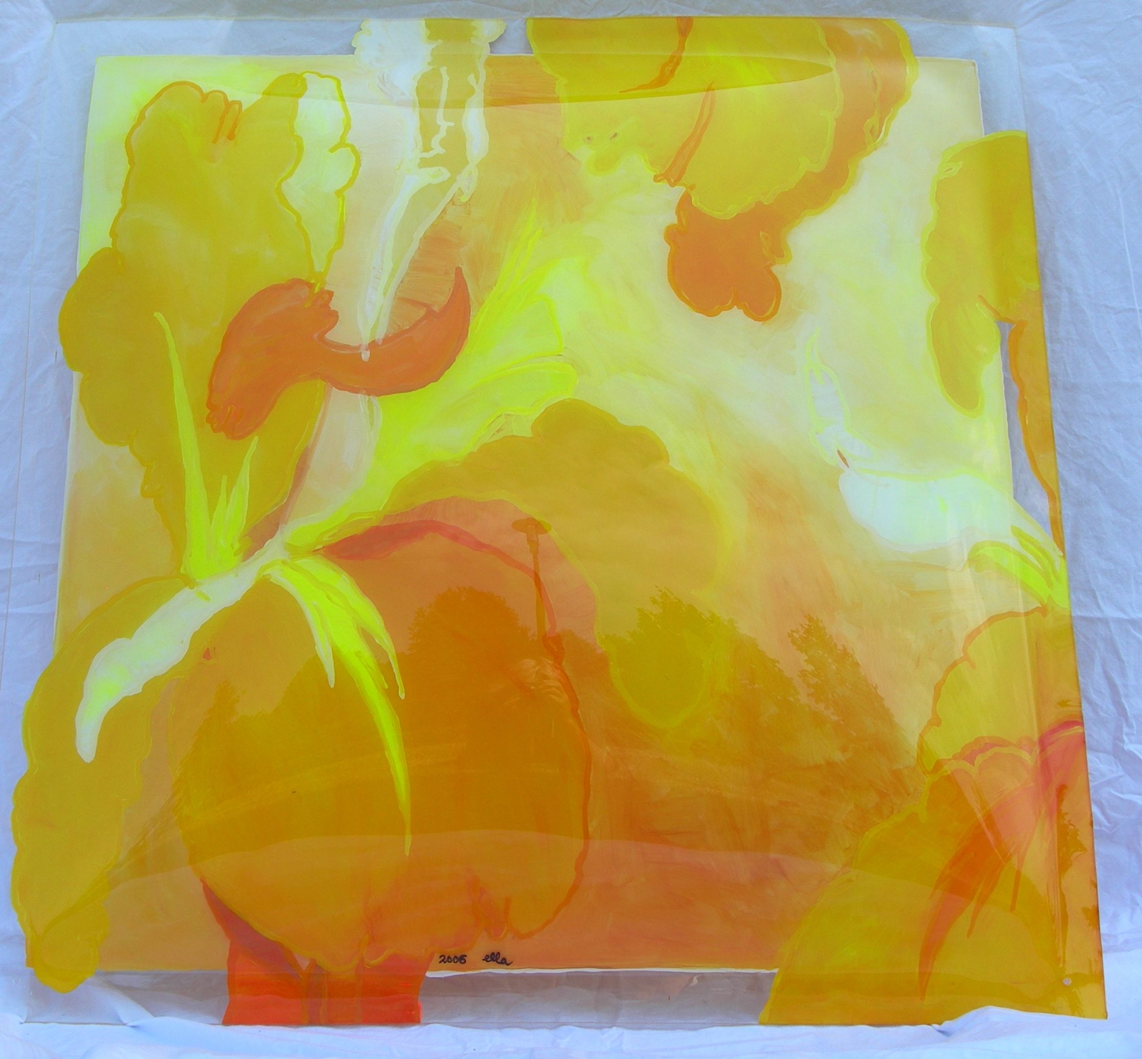 Yellow iris I